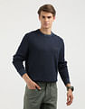 Tommy Hilfiger Pima Organic Cotton Cash 2 Tone Sweater