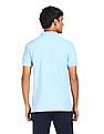 U.S. Polo Assn. Ribbed Collar Solid Polo Shirt