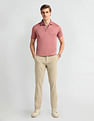 Arrow Solid Cotton Polo Shirt