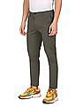 U.S. Polo Assn. Austin Tapered Fit Solid Trousers