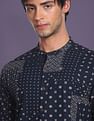 Flying Machine Abstract Print Pure Cotton Shirt