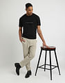 Calvin Klein Jeans Comfort Fit Solid Track Pant