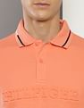 Tommy Hilfiger Cotton Monotype Interlock Polo Shirt