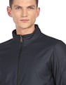 Arrow Sports Reversible Solid High Neck Jacket