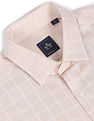 Arrow Windowpane Check Cotton Shirt