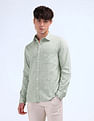 Flying Machine Slim Fit Printed Shirt