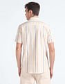 Flying Machine 30s Slub Stripe Shirt
