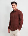 U.S. Polo Assn. Denim Co. Textured Slim Fit Shirt