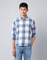U.S. Polo Assn. Denim Co. Plaid Checked Twill Shirt