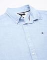 Tommy Hilfiger Solid Regular-Fit Linen Shirt