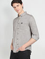 U.S. Polo Assn. Denim Co. Solid Cotton Casual Shirt