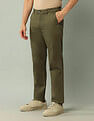 Arrow Sport Mid Rise Regular Fit Trousers