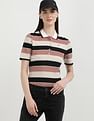 Tommy Hilfiger Regular Fit Horizontal Striped Polo Shirt
