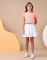 U.S. Polo Assn. Kids Girls Brand Printed Blousan T-Shirt