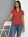 Tommy Hilfiger Slim Fit Zumba Polka Polo Shirt