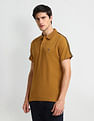 Arrow Sports Contrast Tape Cotton Polo Shirt