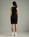 Tommy Hilfiger Cotton Round Neck Bodycon Dress