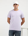 Calvin Klein Crew Neck Monogram Print T-Shirt
