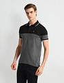 Arrow Sport Logo Color Block Polo Shirt