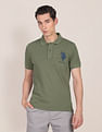 U.S. Polo Assn. Cotton Solid Polo Shirt