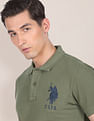 U.S. Polo Assn. Cotton Solid Polo Shirt