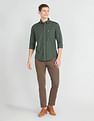 U.S. Polo Assn. Denim Co. Cotton Twill Slim Fit Shirt