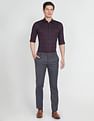 Arrow Newyork Windowpane Check Twill Shirt