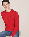 U.S. Polo Assn. Crew Neck Solid Sweater