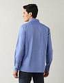 Arrow Textured Manhattan Slim Fit Shirt