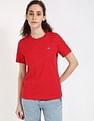 Tommy Hilfiger Solid Regular-Fit Cotton T-Shirt