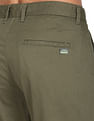 Flying Machine Super Slim Fit Twill Casual Trousers