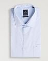 Arrow Manhattan Slim Fit Graph Checked Autopress Shirt