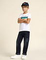 U.S. Polo Assn. Kids Boys Relaxed Fit Blue Jeans