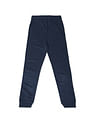 U.S. Polo Assn. Kids Boys Navy Mid Rise Solid Track Pants