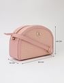 Tommy Hilfiger Logo Beige Pvc Sling Bag