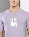 Calvin Klein Foil Brand Print Slim Fit T-Shirt