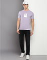 Calvin Klein Foil Brand Print Slim Fit T-Shirt