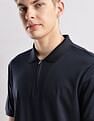 Calvin Klein Jeans Solid Regular Fit Cotton Polo Shirt