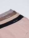 Calvin Klein Underwear Solid Mid Rise Seamless Panty - Pack Of 4