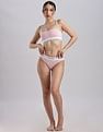 Calvin Klein Underwear Womens Pink Solid Panties