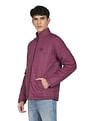 Flying Machine High Neck Solid Reversible Jacket