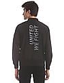 Flying Machine Printed Back Bomber Jacket