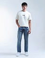 Flying Machine F-Jango Straight Fit Stone Washed Jeans