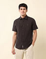 U.S. Polo Assn. Textured Pure Cotton Shirt