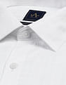 Arrow Manhattan Slim Self-design Dobby Shirt