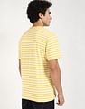 Tommy Hilfiger Logo Striped Regular-Fit Cotton T-Shirt