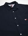 Tommy Hilfiger Solid Oversize-Fit Cotton Shirt