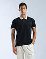 Flying Machine Textured Color Of Home Polo Shirt