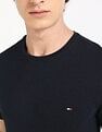Tommy Hilfiger Solid Slim-Fit Cotton T-Shirt