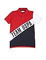 U.S. Polo Assn. Kids Boys Printed Cotton Polo Shirt